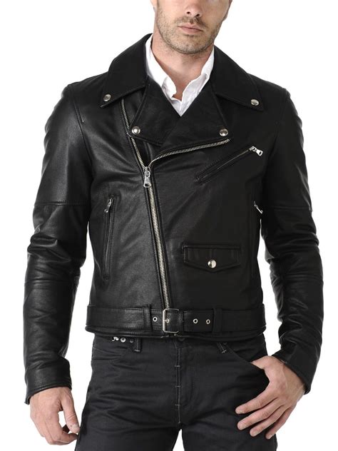 lambskin motorcycle jacket.